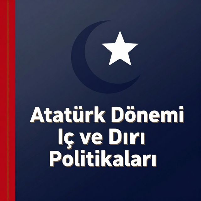 Atatürk Dönemi İç ve Dış Politikaları