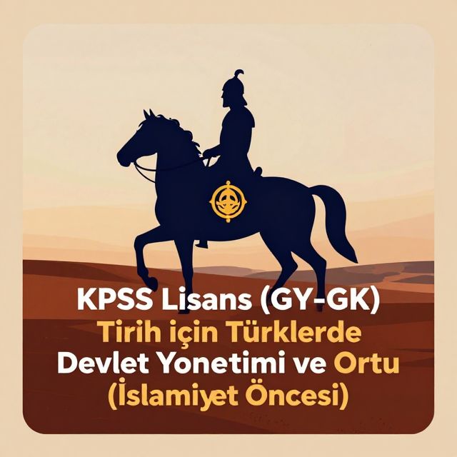İslamiyet Öncesi Türklerde Devlet ve Ordu Yönetimi