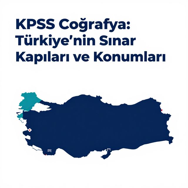 KPSS Coğrafya: Türkiye'nin Sınır Kapıları ve Konumları