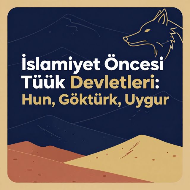 İslamiyet Öncesi Türk Devletleri: Hun, Göktürk, Uygur