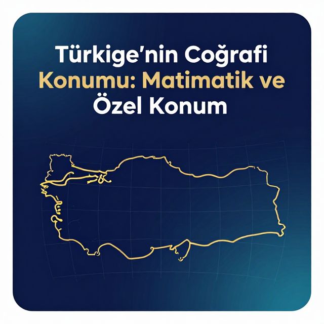 Türkiye'nin Coğrafi Konumu: Matematik ve Özel Konum