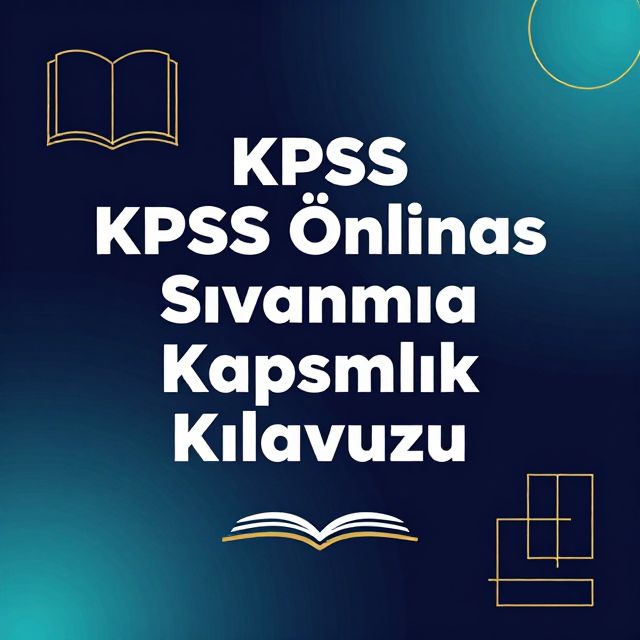 KPSS Önlisans Sınavına Kapsamlı Hazırlık Kılavuzu