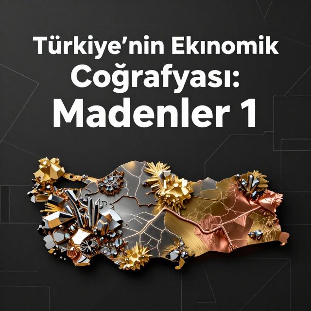 Türkiye'nin Ekonomik Coğrafyası: Madenler 1