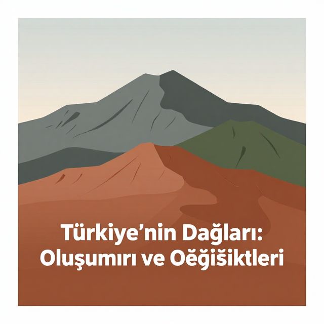Türkiye'nin Dağları: Oluşumları ve Özellikleri