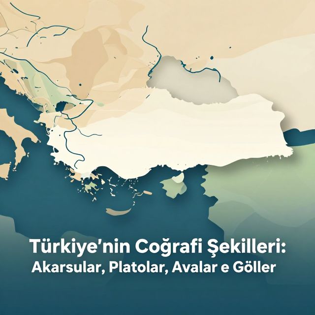 Türkiye'nin Coğrafi Şekilleri: Akarsular, Platolar, Ovalar ve Göller