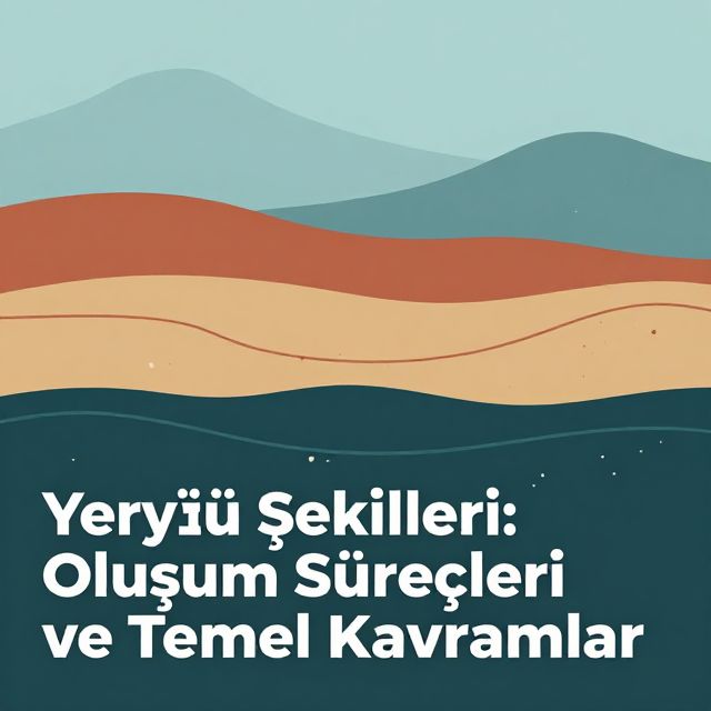 Yeryüzü Şekilleri: Oluşum Süreçleri ve Temel Kavramlar