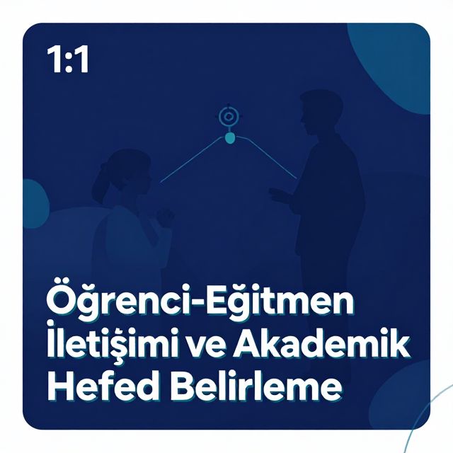 Öğrenci-Eğitmen İletişimi ve Akademik Hedef Belirleme