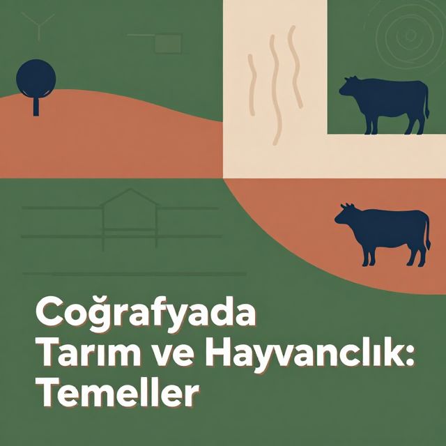 Coğrafyada Tarım ve Hayvancılık: Temeller