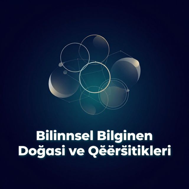 Bilimsel Bilginin Doğası ve Özellikleri