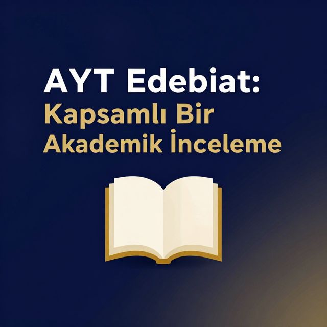 AYT Edebiyat: Kapsamlı Bir Akademik İnceleme