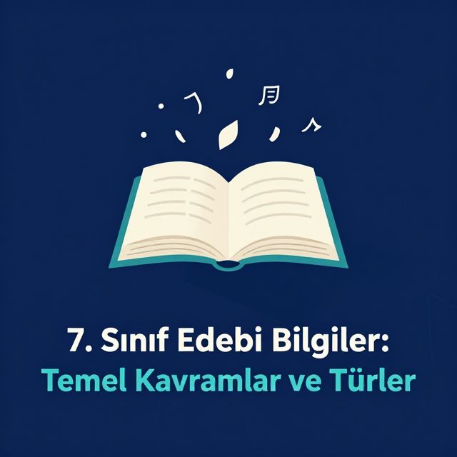 7. Sınıf Edebi Bilgiler: Temel Kavramlar ve Türler