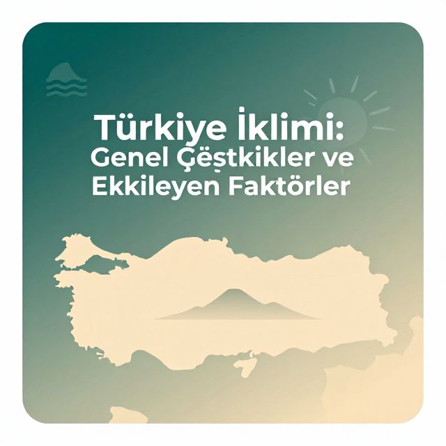 Türkiye İklimi: Genel Özellikler ve Etkileyen Faktörler