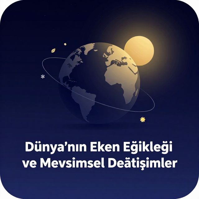Dünya'nın Eksen Eğikliği ve Mevsimsel Değişimler