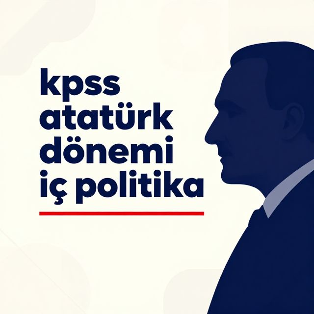 Atatürk Dönemi İç Politika: Temeller ve Dönüşüm