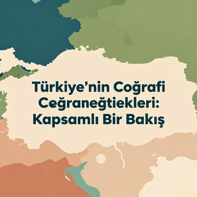 Türkiye'nin Coğrafi Özellikleri: Kapsamlı Bir Bakış