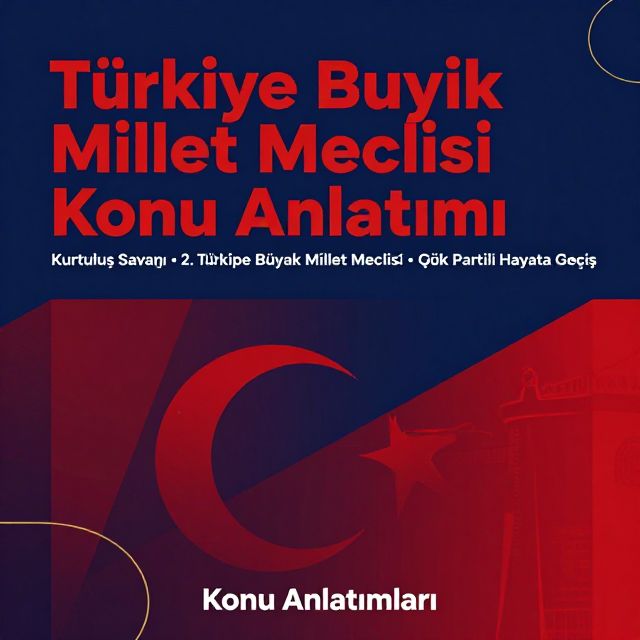 TBMM'nin Doğuşu ve Çok Partili Hayata Geçiş
