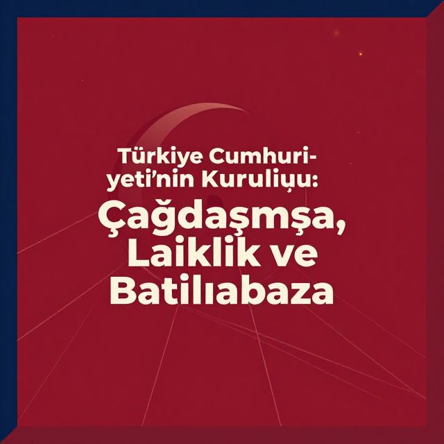 Türkiye Cumhuriyeti'nin Kuruluşu: Çağdaşlaşma, Laiklik, Batılılaşma