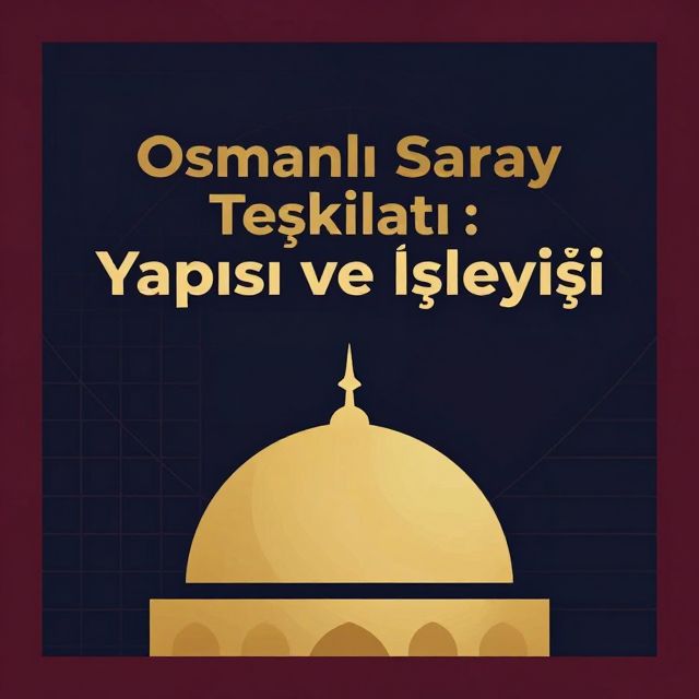 Osmanlı Saray Teşkilatı: Yapısı ve İşleyişi - kapak