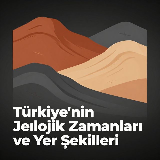 Türkiye'nin Jeolojik Zamanları ve Yer Şekilleri