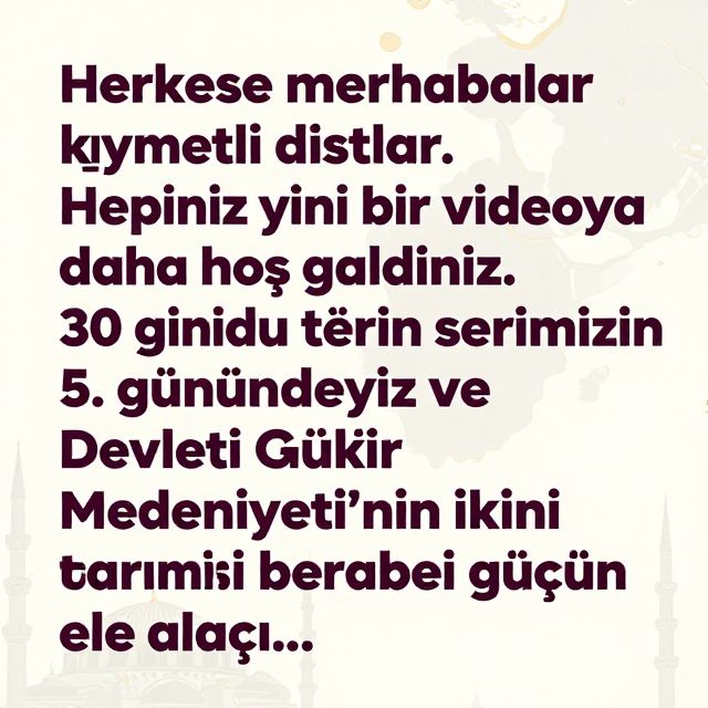 Osmanlı Devleti Kültür ve Medeniyeti