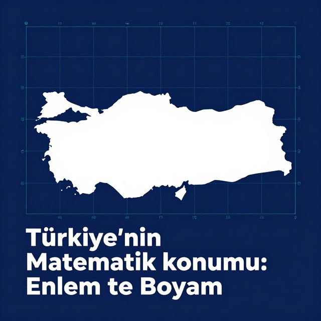 Türkiye'nin Matematik Konumu: Enlem ve Boylam