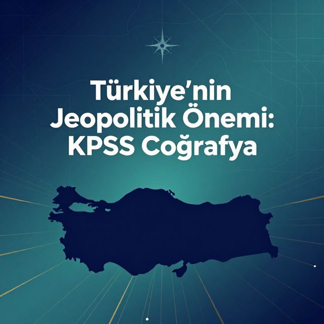 Türkiye'nin Jeopolitik Önemi: KPSS Coğrafya