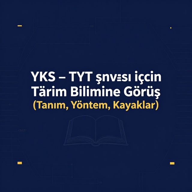 YKS-TYT Tarih: Bilime Giriş (Tanım, Yöntem, Kaynaklar)