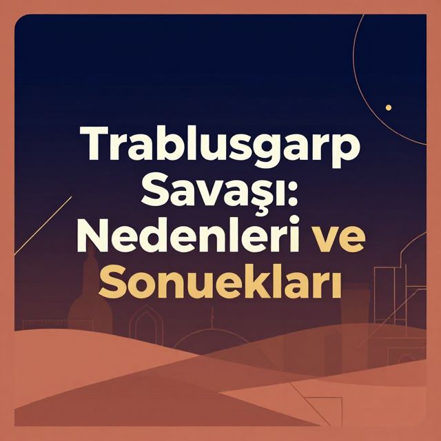Trablusgarp Savaşı: Nedenleri ve Sonuçları