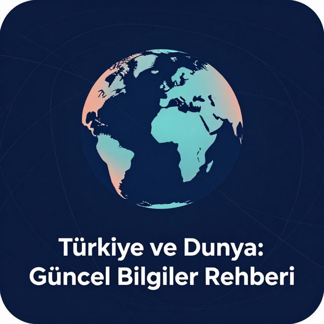 Türkiye ve Dünya: Güncel Bilgiler Rehberi