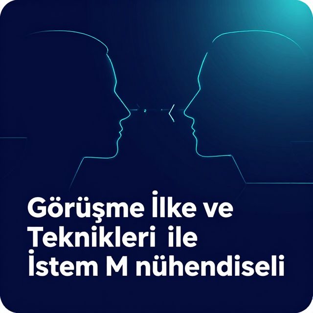 Görüşme İlke ve Teknikleri ile İstem Mühendisliği