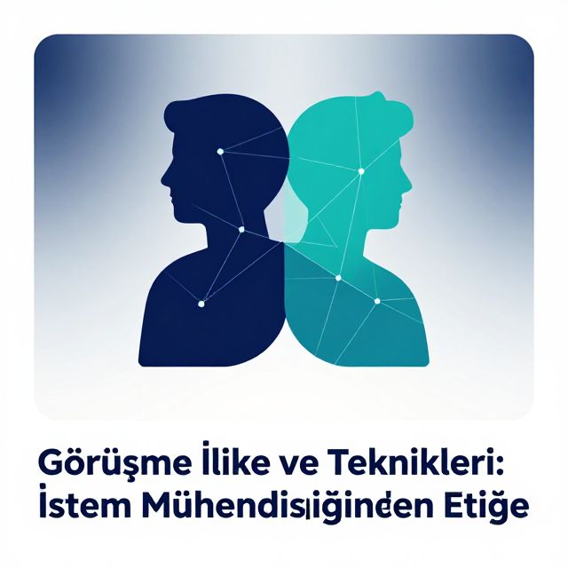 Görüşme İlke ve Teknikleri: İstem Mühendisliğinden Etiğe
