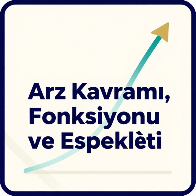 Arz Kavramı, Fonksiyonu ve Esnekliği