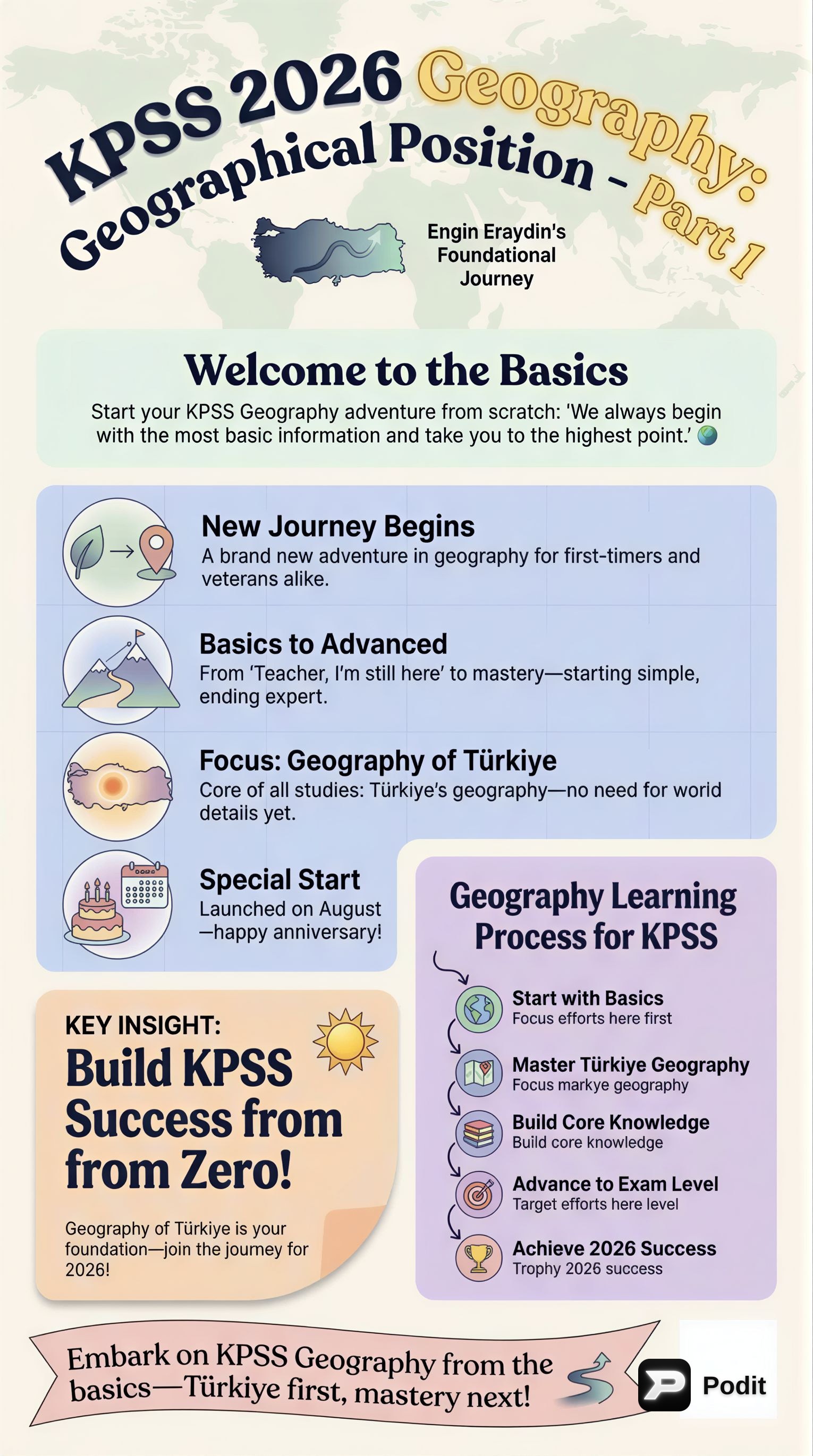 Geographical Location: Absolute vs. Relative - görsel özet infografik
