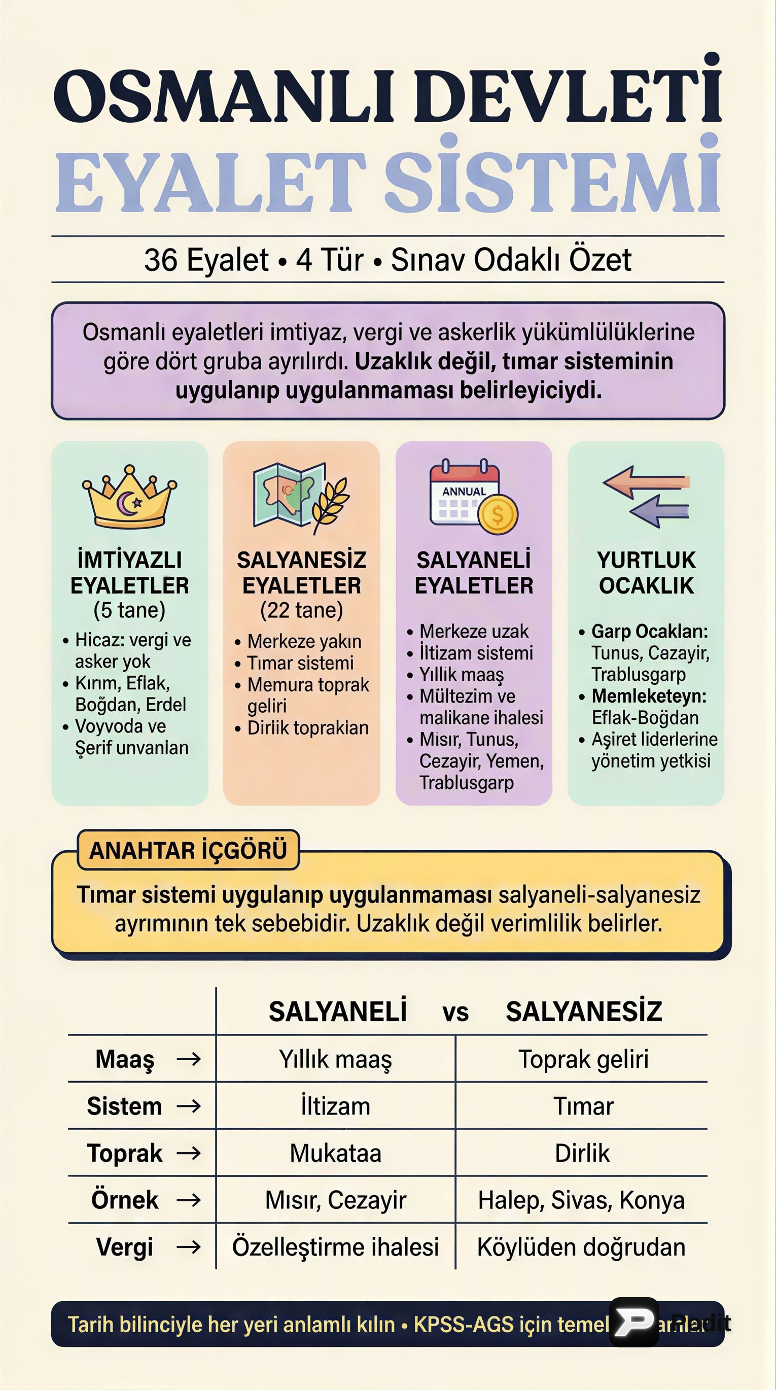 Osmanlı Devleti Kültür ve Medeniyeti: Yönetim, Hukuk ve Sosyal Yaşam - görsel özet infografik