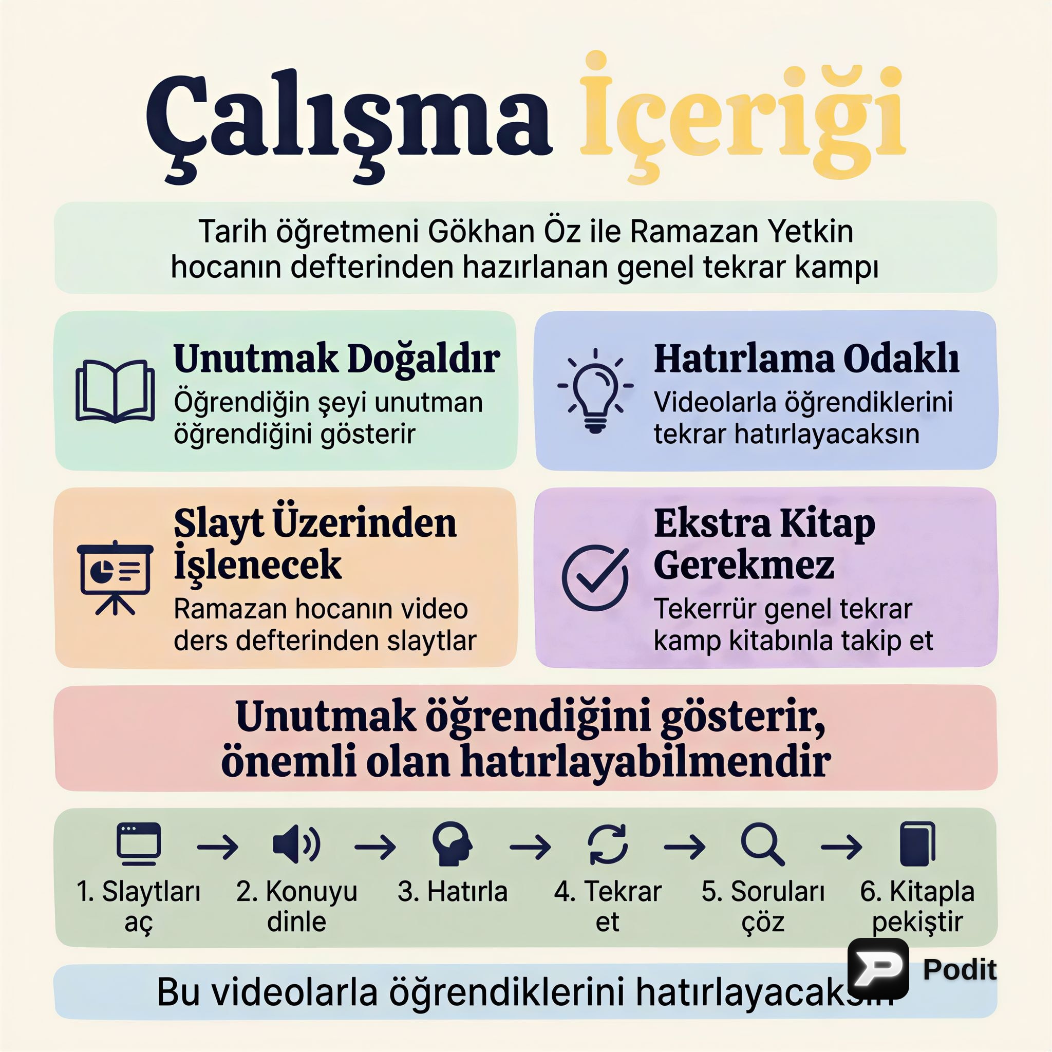 İslamiyet Öncesi Türk Tarihi: Kapsamlı Genel Tekrar - görsel özet infografik