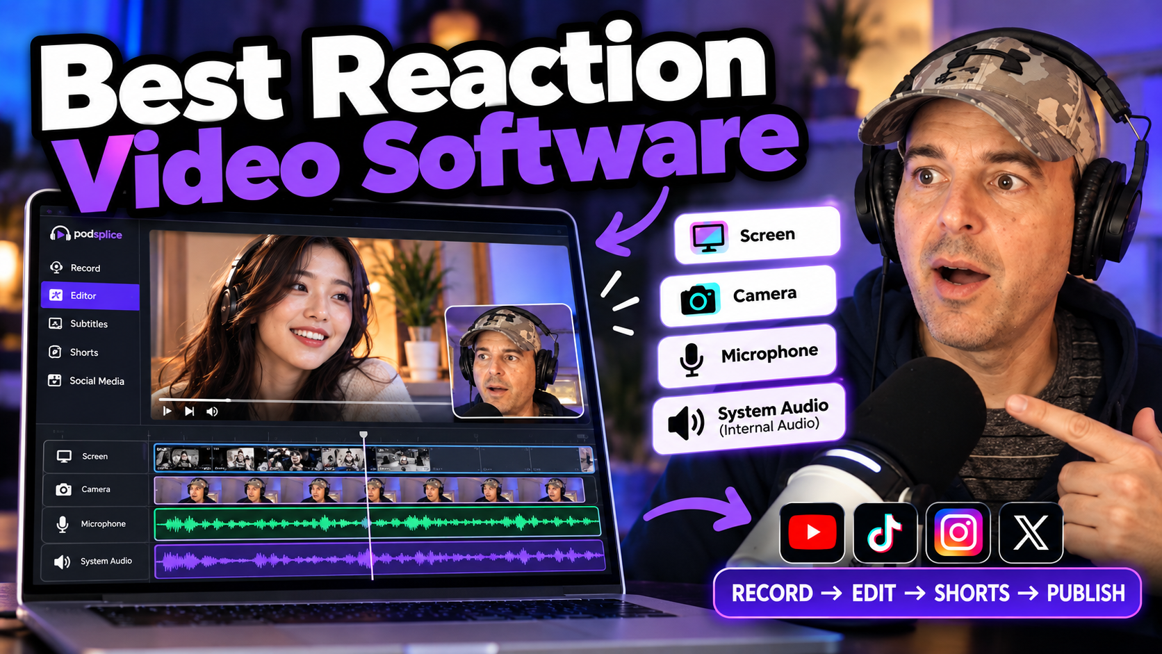 Best Reaction Video Software: Why we Built Podsplice
