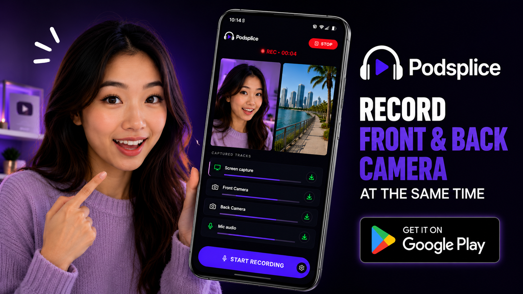How to Record Front and Back Camera at the Same Time on Android (for Creators)