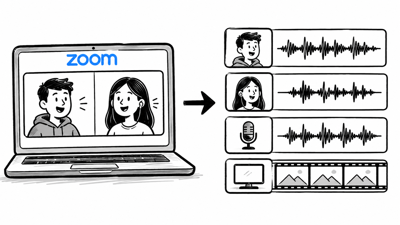 How to Record Zoom Meetings With Separate Tracks for Editing