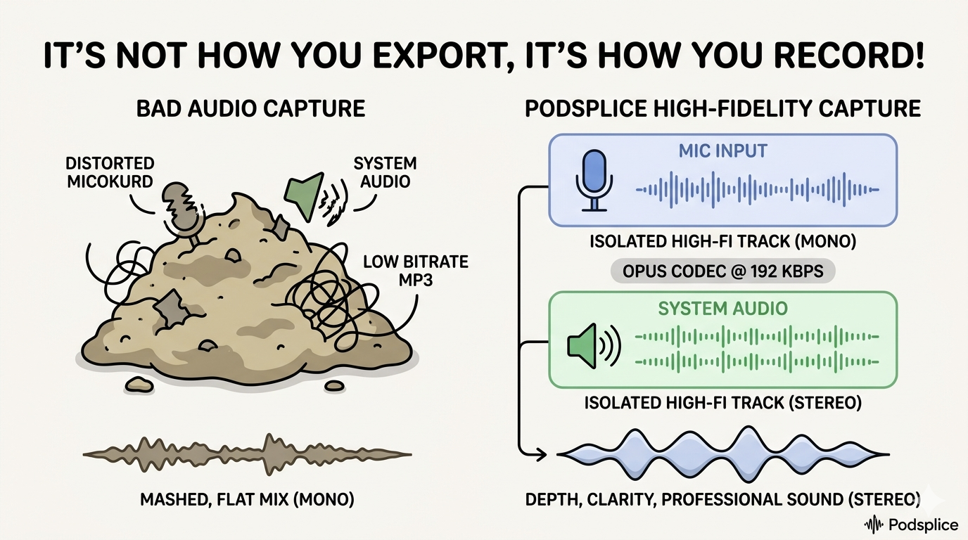 MP3, AAC, WAV, or WebM? The Creator's Guide to Audio File Formats