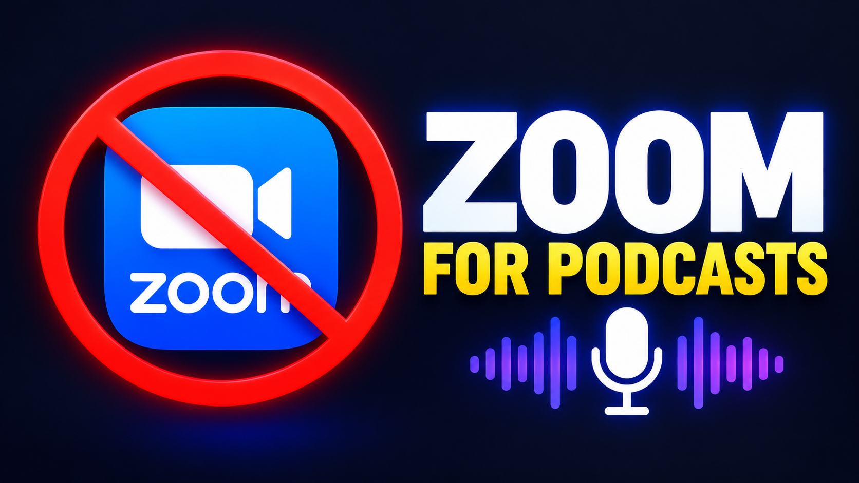 Why You Should NEVER Record a Podcast in Zoom