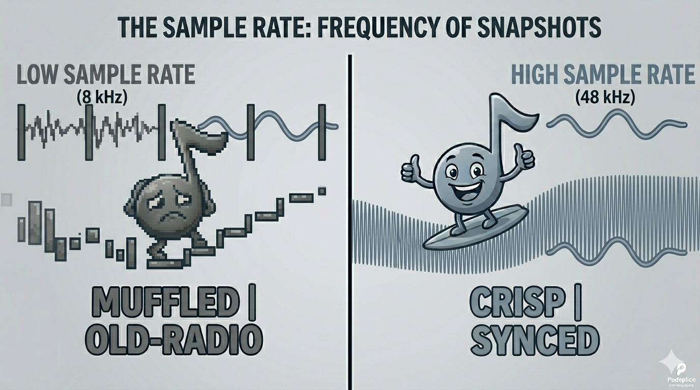 High sample rate vs low sample rate - audio recording for creators.png