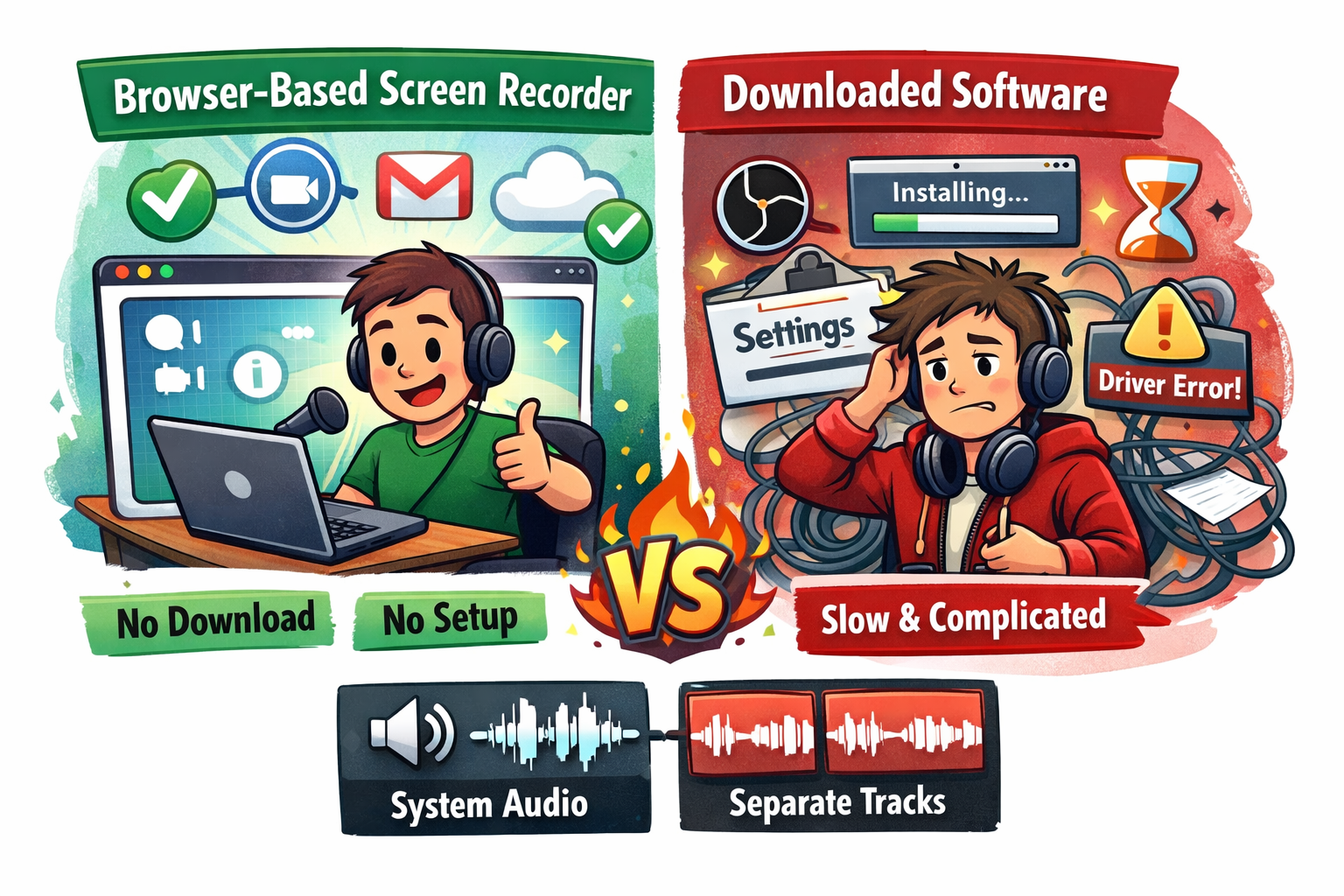 Best Browser-Based Screen Recorder (No Download, No Setup)
