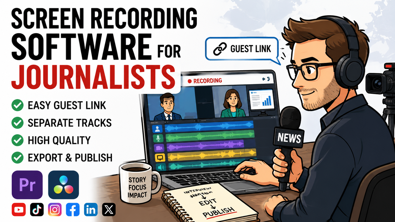 What Screen Recording Software Do Journalists Use? (Best Recording Software for Investigative Reporters in 2026)