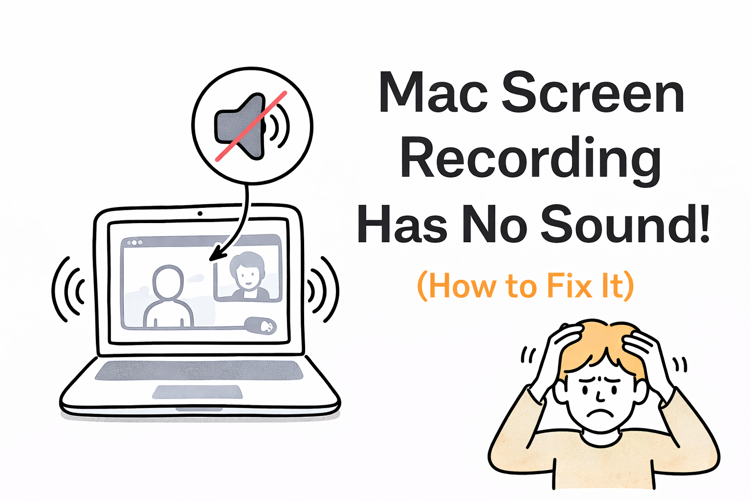 Why Mac Screen Recording Has No Sound (Fix Internal Audio Fast)