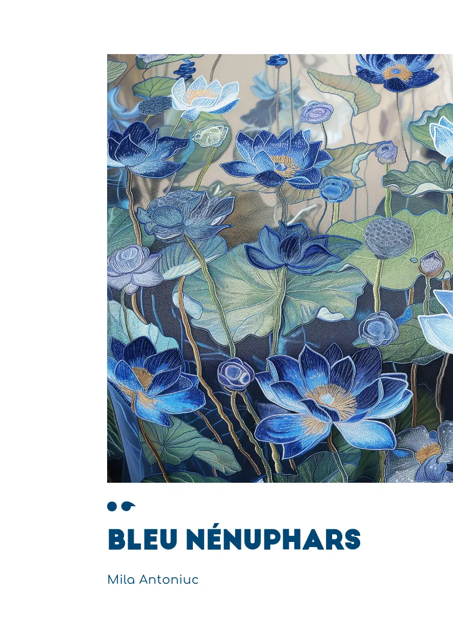 Cover of Bleu nénuphars