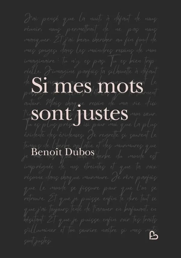 Cover of Si mes mots sont justes
