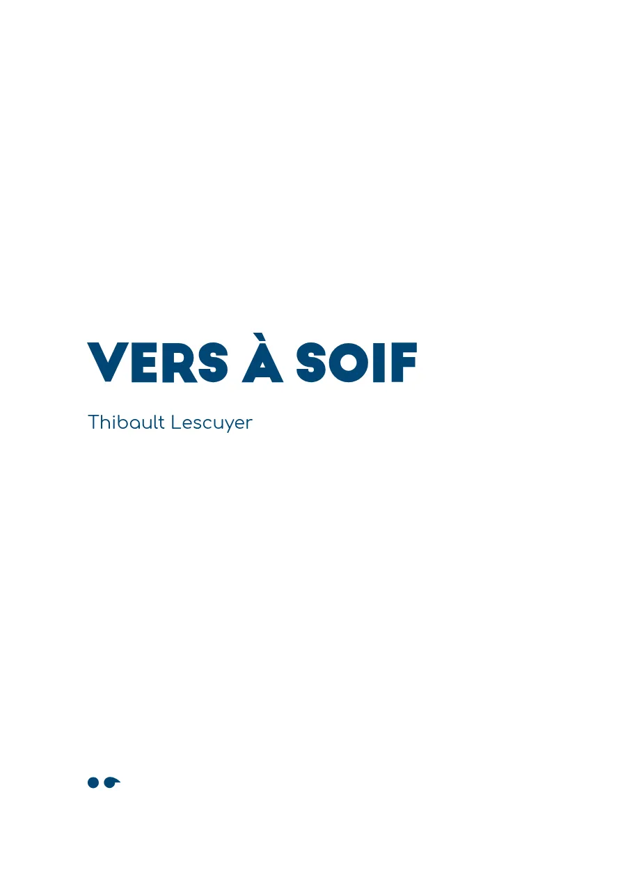 Cover of Vers à Soif