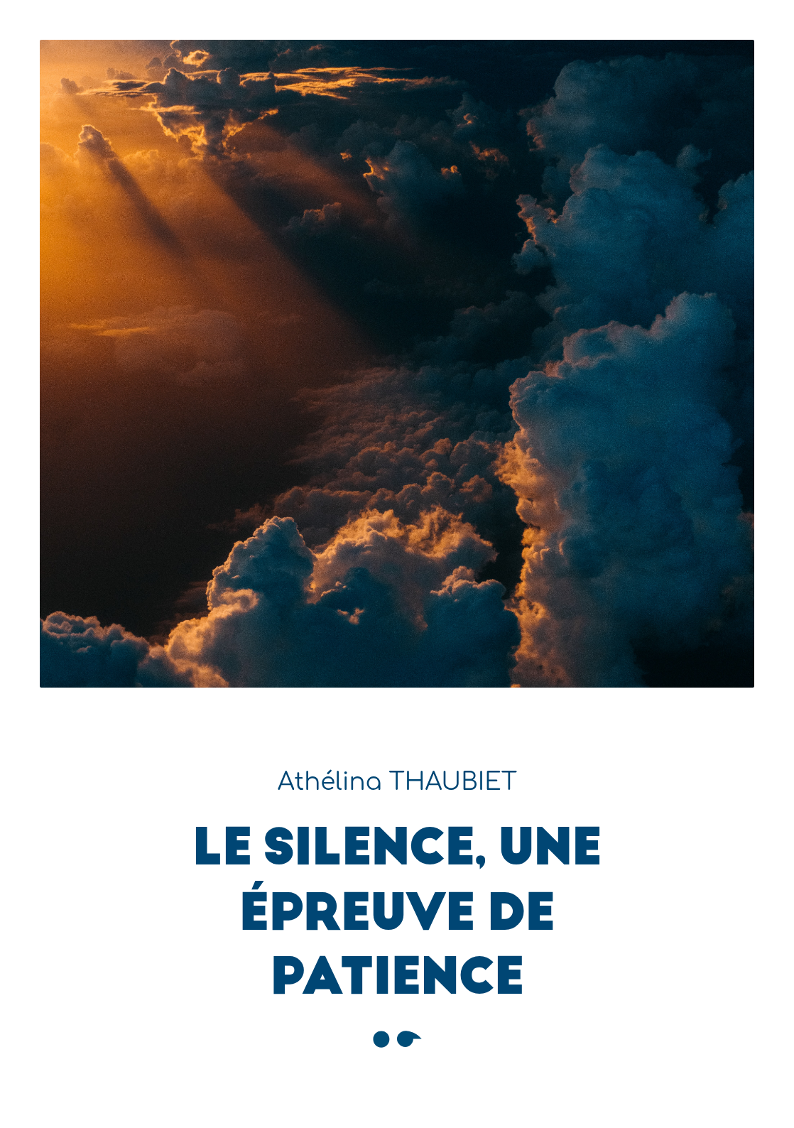 Cover of Le silence, une épreuve de patience