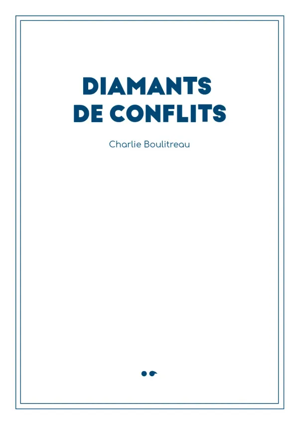 Cover of Diamants 
de conflits