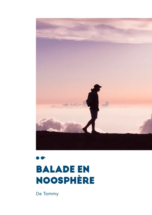 Cover of Balade en noosphère